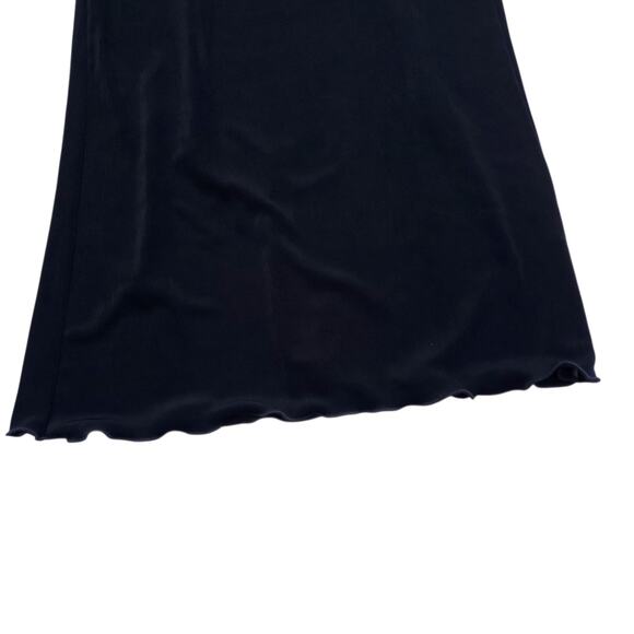 Chico's Travelers Black Wide Leg Pants Scalloped Hem Chicos Sz 3 Reg XL 16 - Picture 3 of 8